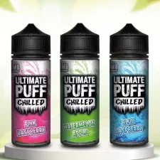 Box of 10 Ultimate Chilled Range 100ml Shortfill E Liquid