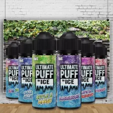 Box of 10 Ultimate On Ice Range 100ml Shortfill E-liquid