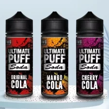 Box of 10 Ultimate Soda Range 100ml Shortfill E-liquid