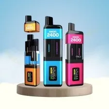 Box of 10 Vapes Bar Angel 2400 4 in 1 Pod kit