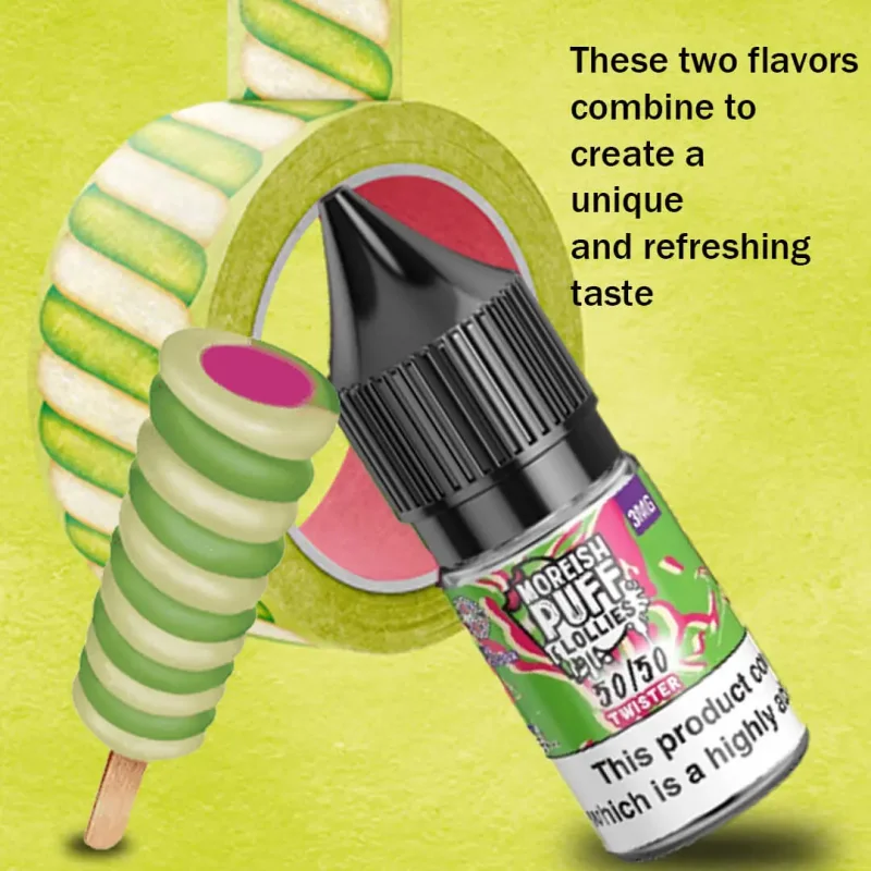 Moreish Puff Twister Lollies 50-50 E-liquid