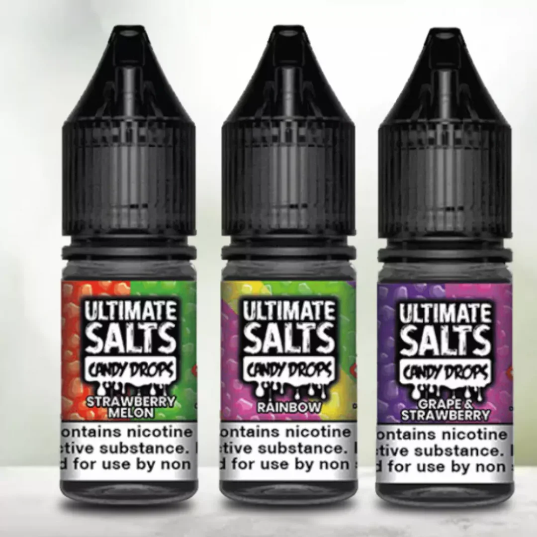 Ultimate Candy Drops Range 10ml Nic Salts E-liquid