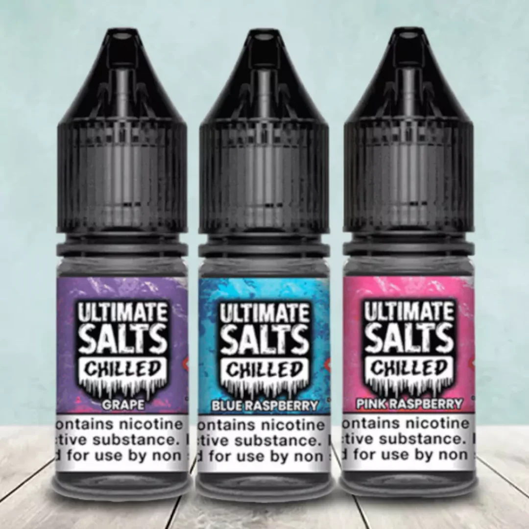 Ultimate Chilled Range 10ml Nic Salts E-liquid