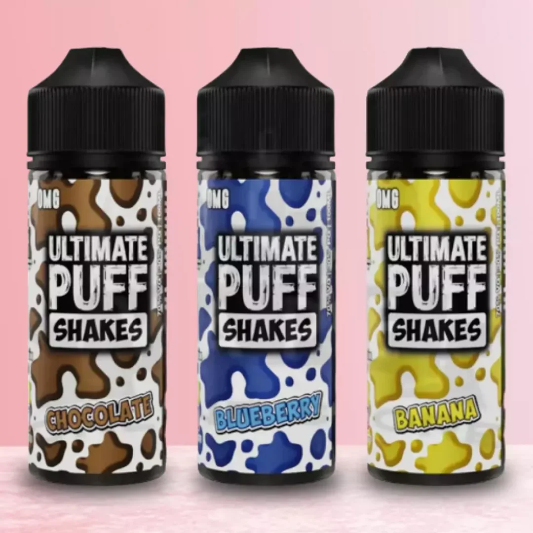 Ultimate Shakes Range 100ml Shortfill E-liquid