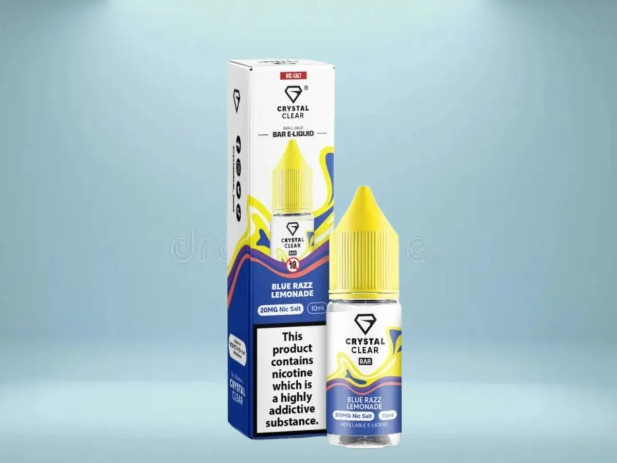 Crystal Clear E-liquid Packaging