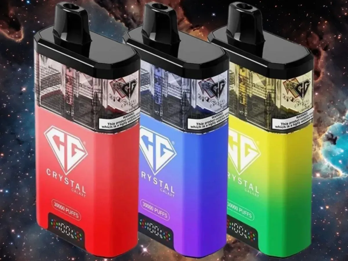 Crystal Galaxy Focus Vape Packaging