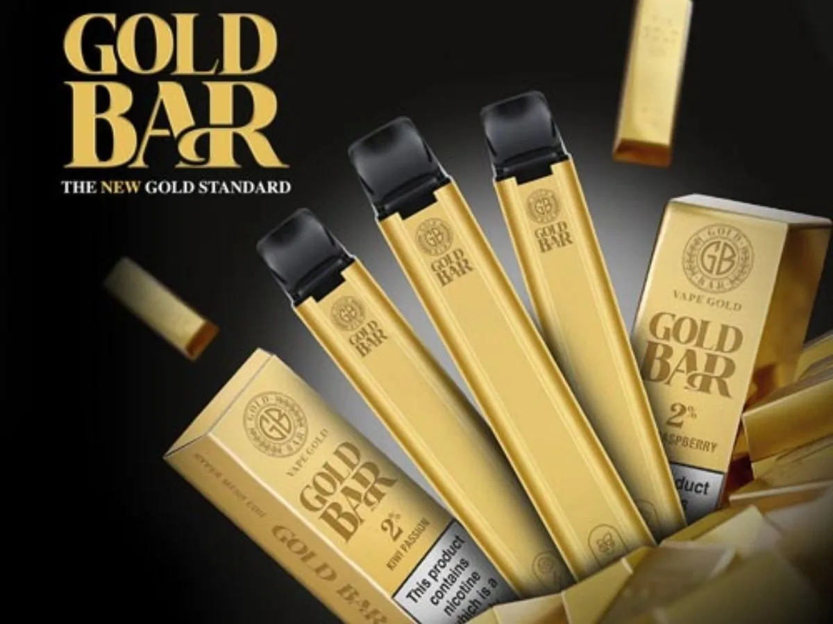 Gold Bar 600 Puffs | £4.99