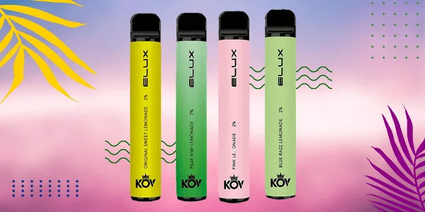 Elux Bar 600 Puffs Lemonade Series Disposable Device