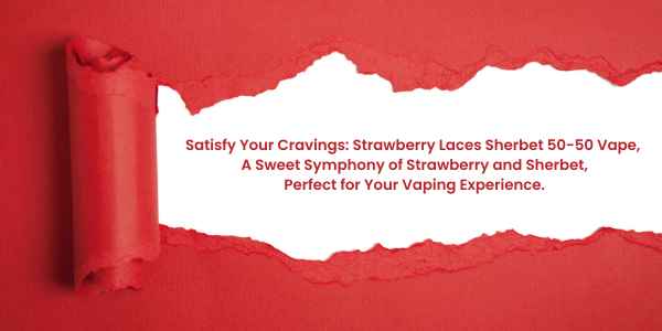 Strawberry Laces Sherbet 50-50