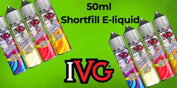 IVG Dessert Range 50ml Shortfill