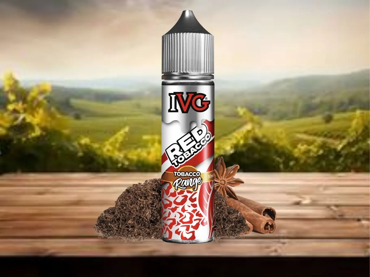 IVG Tobacco Range 50ml Shortfill E-liquid bottle